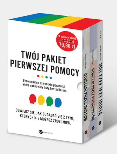 Okładka: Twój pakiet pierwszej pomocy. Dowiedz się, jak dogadać się z tymi, których nie możesz zrozumieć