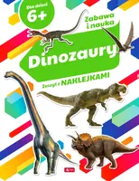 Okładka: Dinozaury. Zeszyt z naklejkami