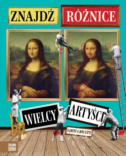 Okładka: Znajdź różnice. Wielcy artyści