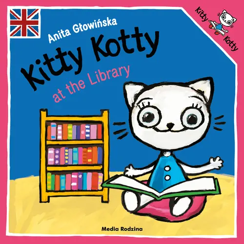 Okładka: Kitty Kotty at the Library