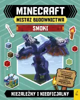 Okładka: Minecraft. Mistrz budownictwa. Smoki