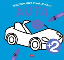 Okładka: Auta. Kolorowanka z naklejkami
