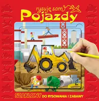Okładka: Pojazdy. Szablony do rysowania