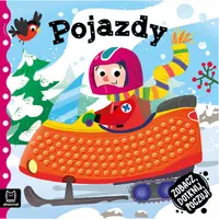 Okładka: Zobacz, dotknij, poczuj! Pojazdy. Książeczka sensoryczna