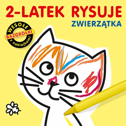 Okładka: 2-latek rysuje. Zwierzątka