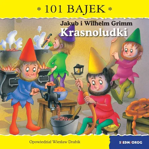 Okładka: Krasnoludki. 101 bajek