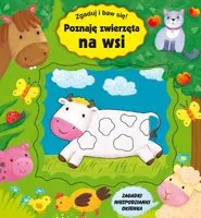 Okładka: Poznaję zwierzęta na wsi. Zgaduj i baw się!