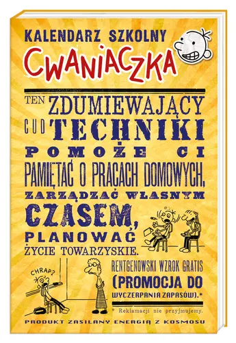 Okładka: Kalendarz szkolny cwaniaczka