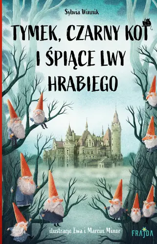Okładka: Tymek, Czarny Kot i śpiące lwy hrabiego