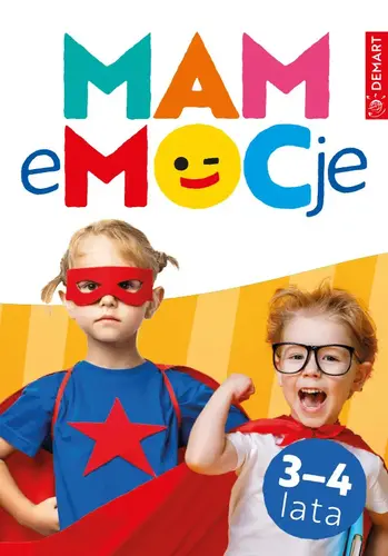 Okładka: MAM eMOCje. Wiek 3-4 lata