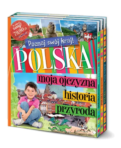 Okładka: Poznaj swój kraj. Polska, przyroda, historia. Pakiet
