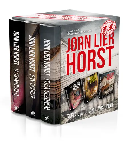 Okładka: Pakiet kryminalny Horst: Jaskiniowiec/Psy gończe/Poza sezonem