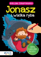 Okładka: Biblijna zdrapywanka. Jonasz i wielka ryba