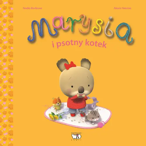 Okładka: Marysia i psotny kotek