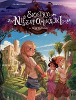 Okładka: Siostry Niezapominajki. Tom 6. Dom tajemnic