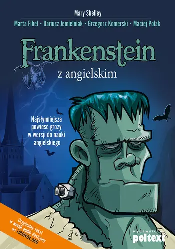 Okładka: Frankenstein z angielskim