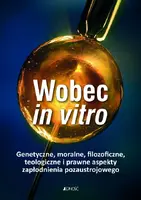 Okładka: Wobec in vitro.