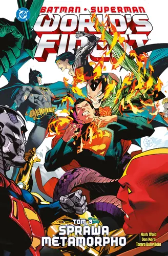 Okładka: Batman/Superman. World's Finest. Sprawa Metamorpho. Tom 3