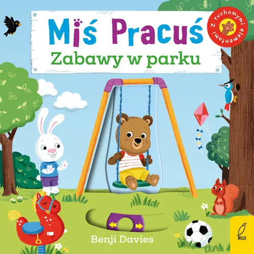 Okładka: Miś Pracuś. Zabawy w parku