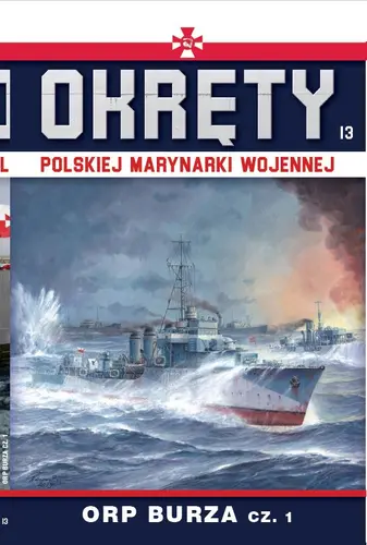 Okładka: Okręty Polskiej Marynarki Wojennej t.13