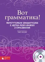 Okładka: Wot grammatika Repetytorium gramatyczne z języka rosyjskiego z ćwiczeniami + CD