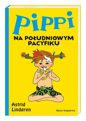 Okładka: Pippi na Południowym Pacyfiku