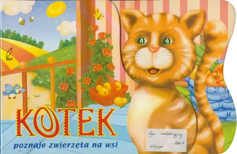 Okładka: Kotek poznaje zwierzęta na wsi