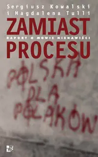 Okładka: Zamiast procesu