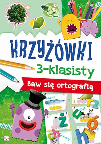 Okładka: Krzyżówki 3-klasisty. Baw się ortografią