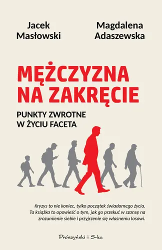 Okładka: Mężczyzna na zakręcie