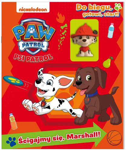 Okładka: Psi Patrol. Do biegu, gotowi, start! Ścigajmy się Marshall