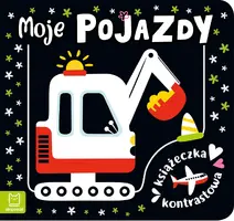 Okładka: Moje pojazdy. Książeczka kontrastowa