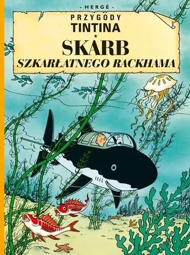 Okładka: Skarb Szkarłatnego Rackhama, tom 12