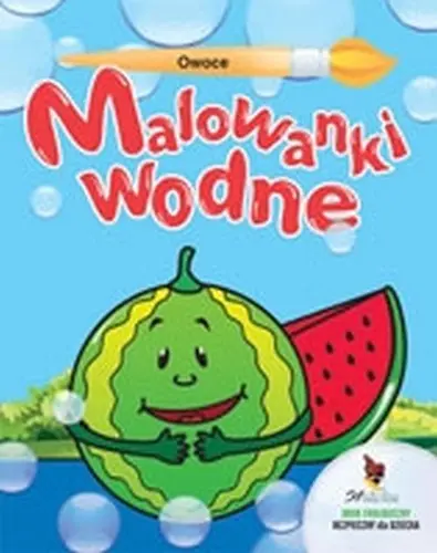 Okładka: Owoce. Malowanki wodne