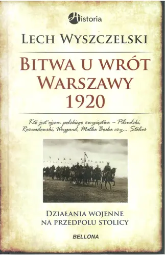 Okładka: Bitwa u wrót Warszawy 1920