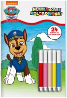 Okładka: Psi Patrol. Numerkowe kolorowanki