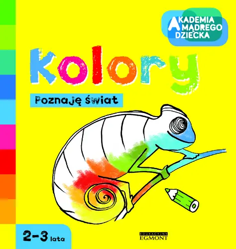 Okładka: Poznaję świat. Kolory.