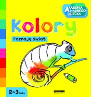 Okładka: Poznaję świat. Kolory.