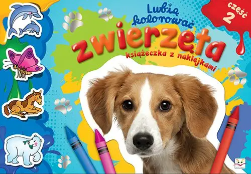 Okładka: Lubię kolorować zwierzęta cz.2