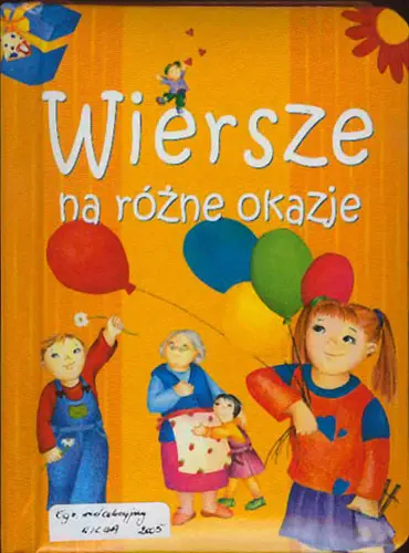 Okładka: Wiersze na różne okazje