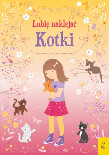 Okładka: Lubię naklejać. Kotki