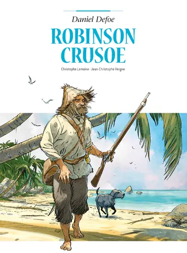 Okładka: Adaptacje literatury. Robinson Crusoe