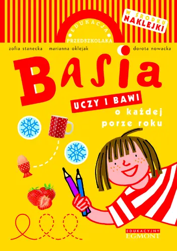 Okładka: Basia uczy i bawi o każdej porze roku