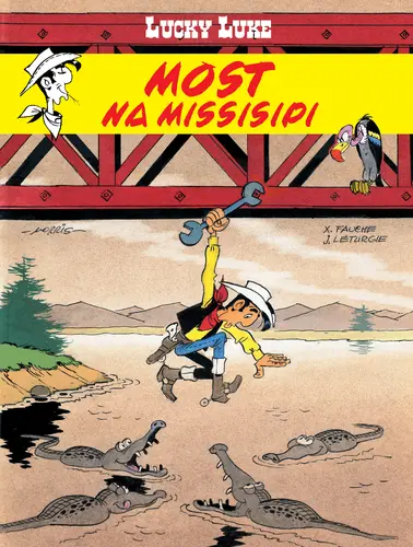 Okładka: Lucky Luke. Most na Missisipi
