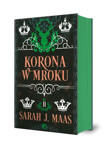 Okładka: Szklany Tron. Korona w mroku. Tom 2