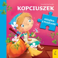 Okładka: Książka z puzzlami. Kopciuszek