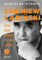 Okładka: Zbigniew Łapiński. Historie również niepoważne, czyli groch z kapustą