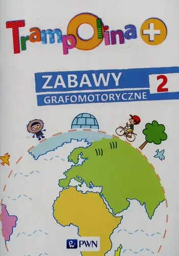 Okładka: Trampolina + Zabawy grafomotoryczne 2