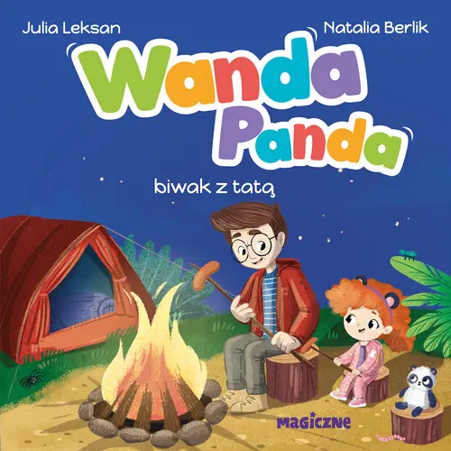 Okładka: Wanda Panda. Biwak z tatą