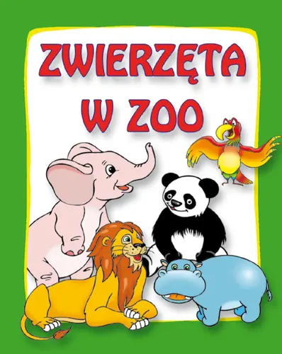 Okładka: Zwierzęta w ZOO. Średnie harmonijki